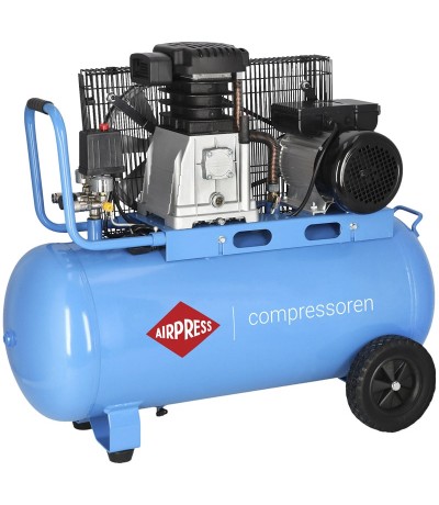 Airpress Compressor HL 340-90 10 bar 3 pk/2.2 kW 272 l/min 90 l Compressor