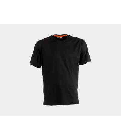Argo T-shirt korte mouwen zwart XXXL