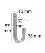 Gereedschaphaak M:15x87x32x38