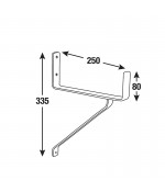 Gereedschaphaak M:350x250x80