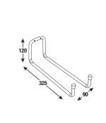 Gereedschaphaak M:120x325x90