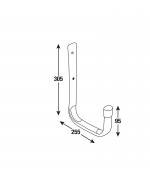 Gereedschaphaak M:302x250x91 v2