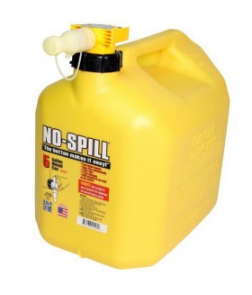 No spill jerrycan benzine en diesel 20L Geel Brandstof Toebehoren