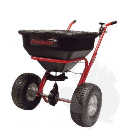 Roteerstrooier strooiwagen duwmodel 60KG 3.5m 15" luchtband