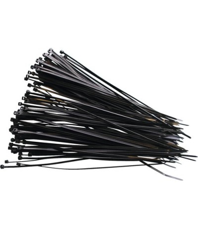 Kabelbinders 200x2,5 zwart 100stk