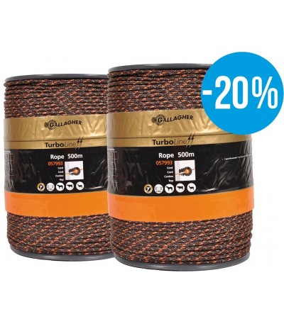 Gallagher duopackTurboline cord terra 2X500M