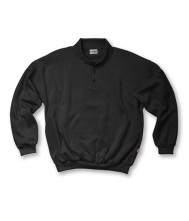 Sweater polokraag zwart XL Sweaters