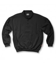Sweater polokraag zwart XXL Sweaters