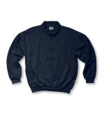 Sweater, polokraag marine L