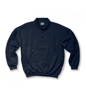 Sweater, polokraag marine M Sweaters