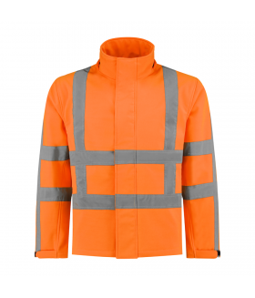 BT Softshelljas RWS Oranje Maat M Softshell Jas