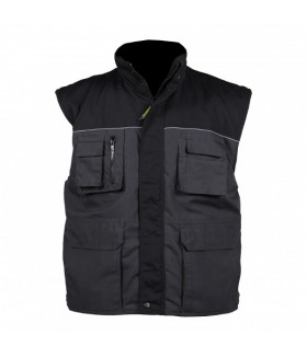 Storvik Bodywarmer antraciet/ zwart maat L Bodywarmer