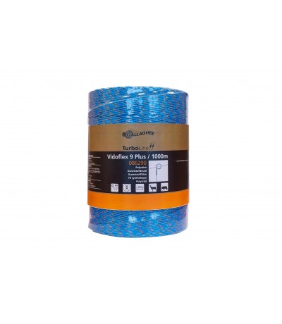 Vidoflex 9 turboline plus blauw 1000M