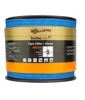 turboline lint 20mm blauw 200M Geleiders