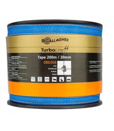 turboline lint 20mm blauw 200M