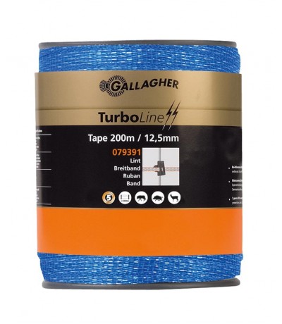 turboline lint 12,5mm blauw 200M Geleiders