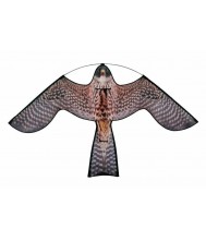 Vogelverschrikker reserve vlieger hawk kite met roofvogelprint Vogelverschrikker