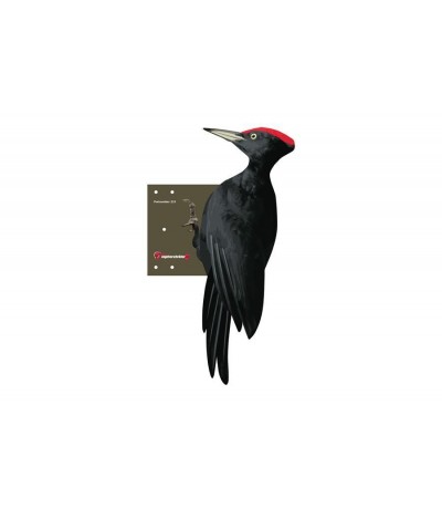 Vogelverschrikker ZWARTE SPECHT 52 CM