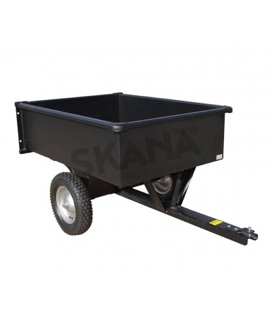 Turfmaster Aanhangwagen met kiepbak in metaal 107x87x31 10"