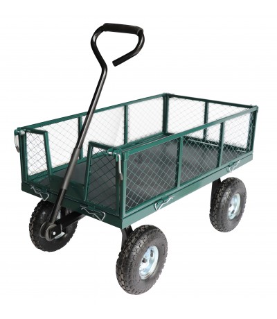 TURFMASTER TUINKAR CAPACITEIT 363 KG - AFM:965X508 MM Kruiwagen