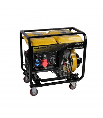 VP Diesel generator set open type 230V/400V 6KVA Diesel aggregaat