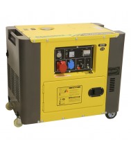 VP Diesel generator set geluidsgedempt 400V 6KVA Diesel aggregaat