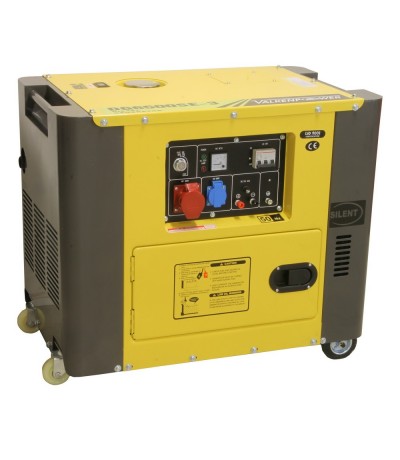 VP Diesel generator set geluidsgedempt 400V 6KVA Diesel aggregaat