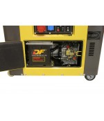 VP Diesel generator set geluidsgedempt 400V 6KVA Diesel aggregaat