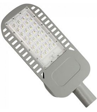 LED Straatlamp SLIM 50W 4000K grijs Led Armatuur