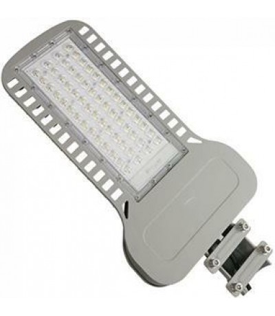 LED straatlamp slim 100W 6400K grijs