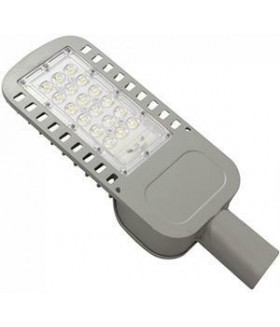 LED straatlamp slim 30W 6500K grijs Led Armatuur