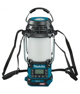 Makita 40V max campinglamp met radio en bluetooth MR010GZ Bouwradio