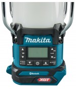 Makita 40V max campinglamp met radio en bluetooth MR010GZ Bouwradio