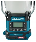 Makita 40V max campinglamp met radio en bluetooth MR010GZ