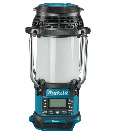 Makita 14,4/18 V campinglamp met radio en bluetooth DMR056