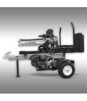 Jansen Houtklover HS-22A62K benzine+elektro, 22 t, 62, staand+liggend, Kloofmachine