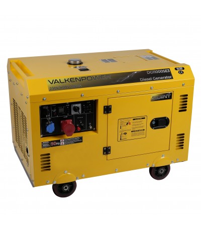 VP Diesel generator set geluidsgedempt 230V-400V 10kVA Diesel aggregaat