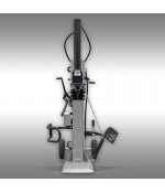 Jansen Houtklover TS-22E, 22 t met stamlift, elektromotor 4 kW