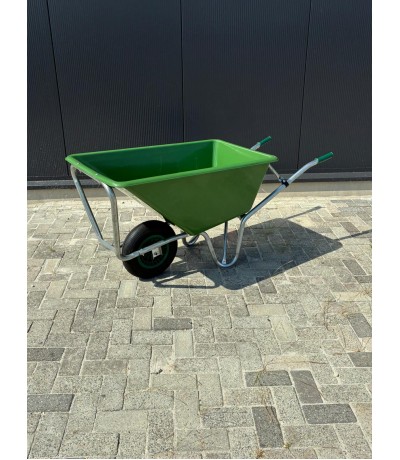 Kruiwagen Kunststof bak 160 liter 1 wiel B-keus