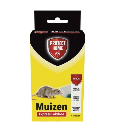 SBM Express muizenlokdoos & pasta Protect Home Ongediertebestrijding