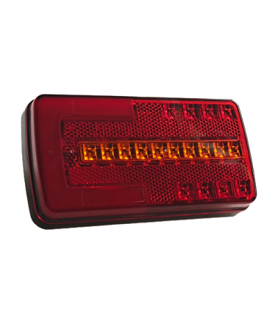 KSG LED achterlicht KSG 12/24v (1.5 mtr. kabel)