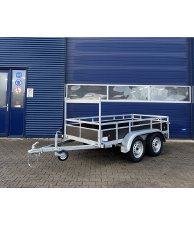 Rowe-Trailers Aanhangwagen Rowe-257, dub as, 1.30 X 2.57mtr Aanhangers Enkel in Winkel!