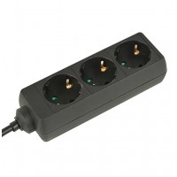 TCD 3V + RA 3 METER 3X1.5MM² ZWART