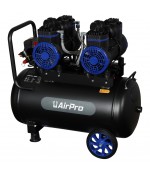 Compressor olievrij 2x1.8pk 40L tank 230V