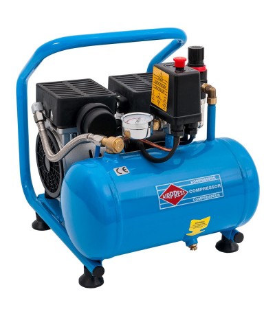 Airpress Compressor L6-95 Silent- olievrij Compressor