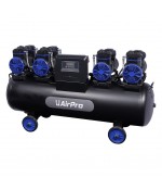 AirPro Compressor olievrij 4x2pk 120L tank