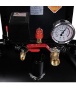 AirPro Compressor olievrij 4x2pk 120L tank