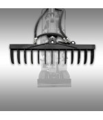 Jansen Hydraulisch zwenkbare hark voor minigraver Jansen MB-800