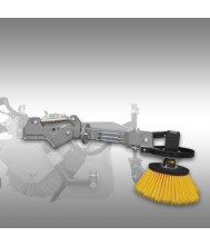 Hydraulische zijborstel voor tractor veegmachine Jansen JK-200 Trekker werktuig