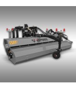Jansen Trekker veegmachine JK-200, Euro pick-up, universele bezem, voorlader